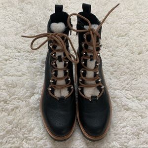 Indigo Rd. Women’s Size 8M Black Iririe Combat Boots